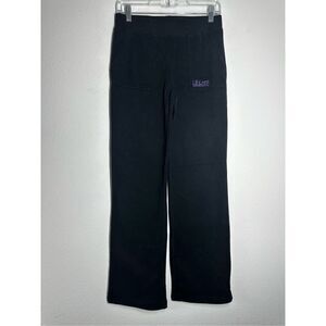 Billabong by Bilie Girls Black Sports Fleece Embroidered Logo 2 pockets Sz 16Y